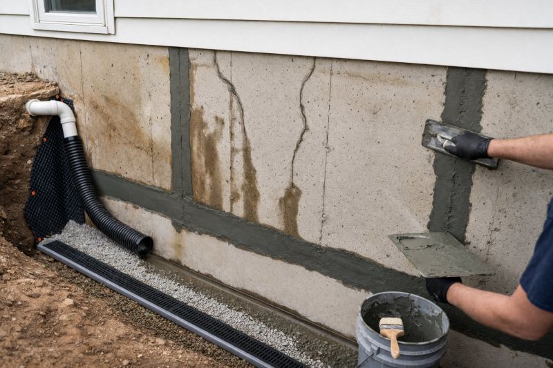 Basement Foundation Repair in Johnston County, NC