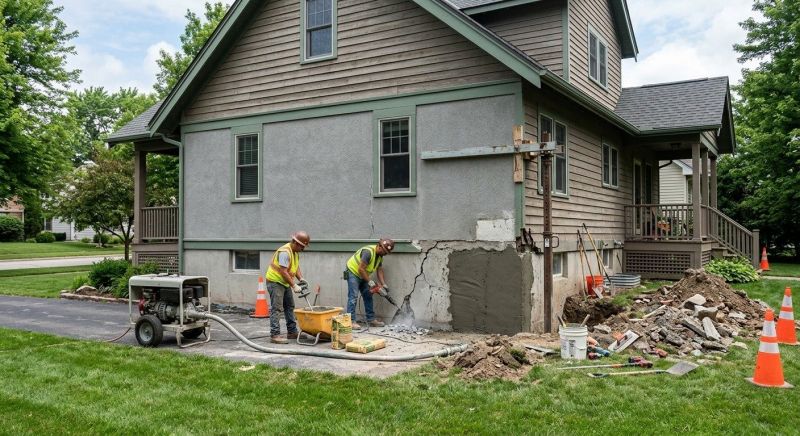 Building Foundation Repair in Clayton, NC