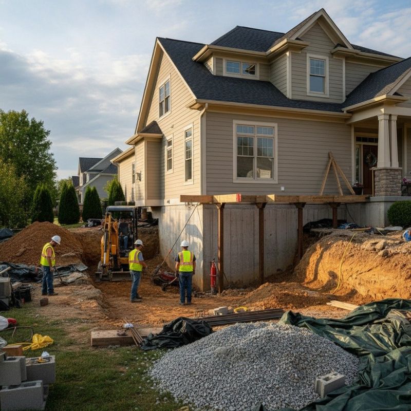 Building Foundation Repair in Kenly, NC