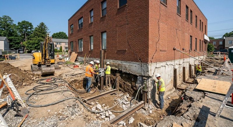 Building Foundation Repair in Johnston County, NC