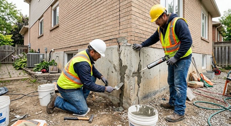 Building Foundation Repair in Wake Forest, NC