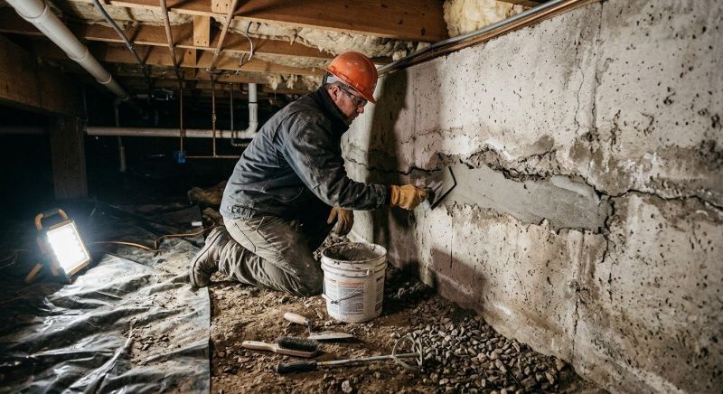 Concrete Foundation Repair in Apex, NC