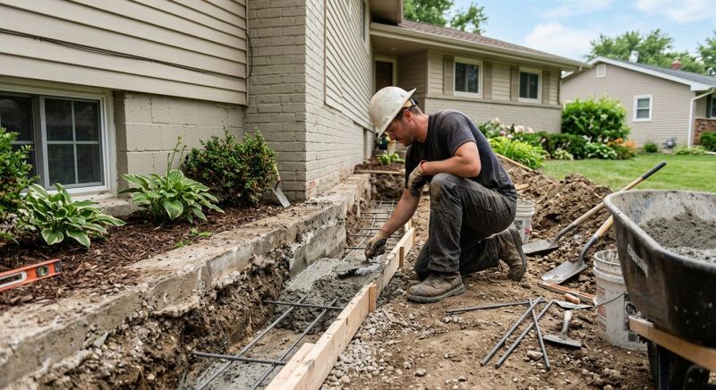 Concrete Foundation Repair in Garner, NC