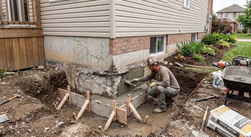 Concrete Foundation Repair in Johnston County, NC
