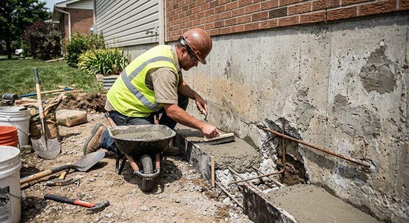 Concrete Foundation Repair in Raleigh, NC