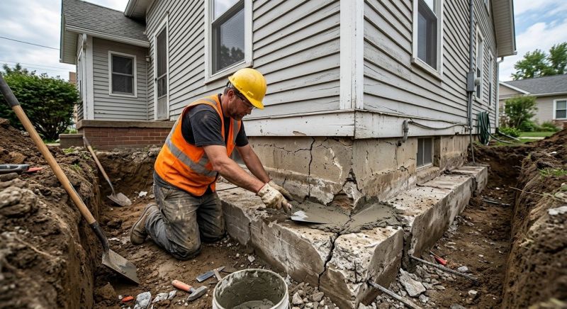 Concrete Foundation Repair in Wendell, NC