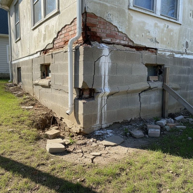 Cracked Foundation Repair in Kenly, NC