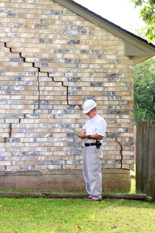 Cracked Foundation Repair in Johnston County, NC