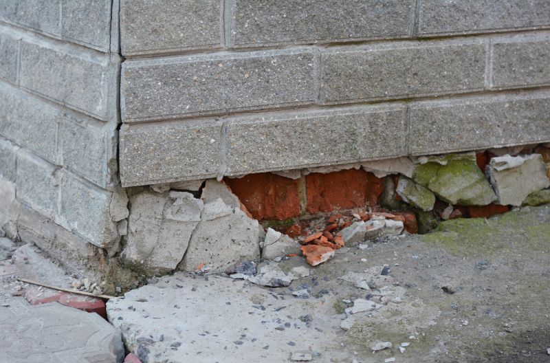 Cracked Foundation Repair in Wake Forest, NC