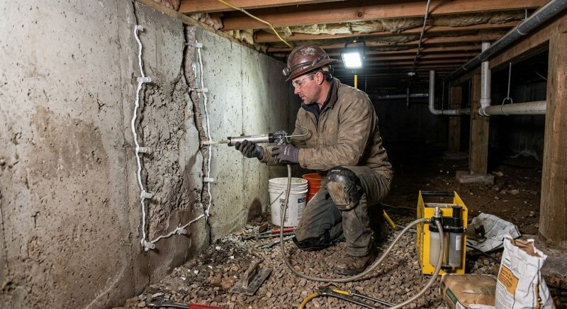 Crawl Space Leveling in Johnston County, NC