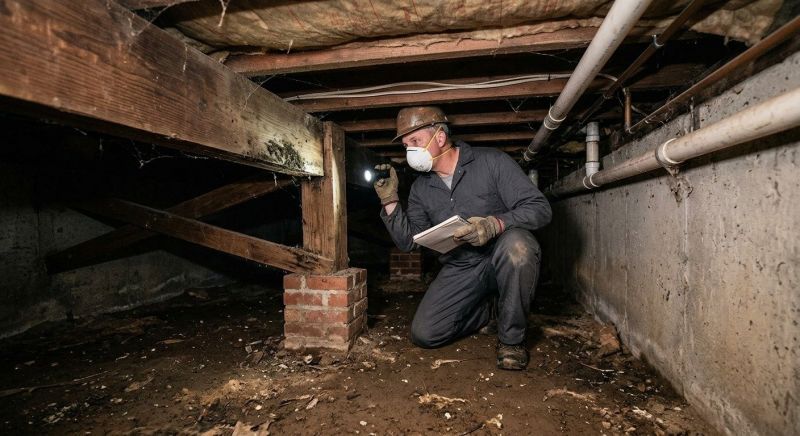 Crawl Space Leveling in Johnston County, NC