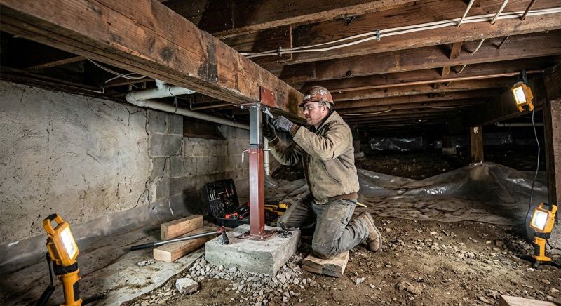 Crawlspace Foundation Repair in Dunn, NC