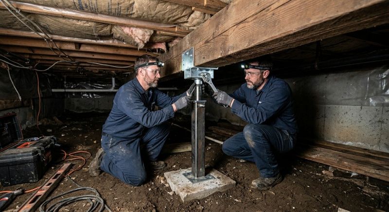 Crawlspace Foundation Repair in Garner, NC