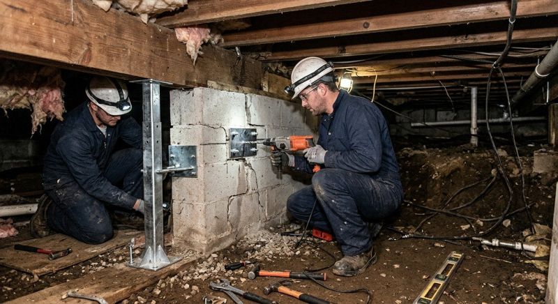 Crawlspace Foundation Repair in Wake County, NC