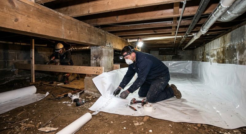 Crawlspace Repair in Johnston County, NC