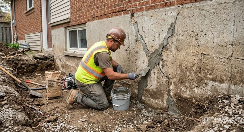Foundation Crack Repair in Dunn, NC