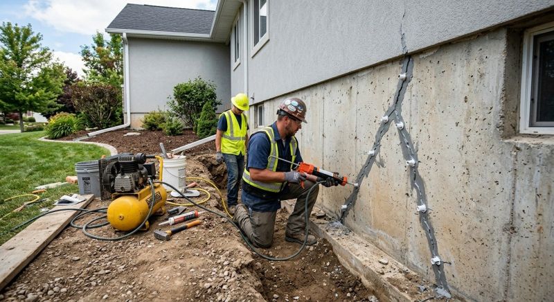 Foundation Crack Repair in Dunn, NC