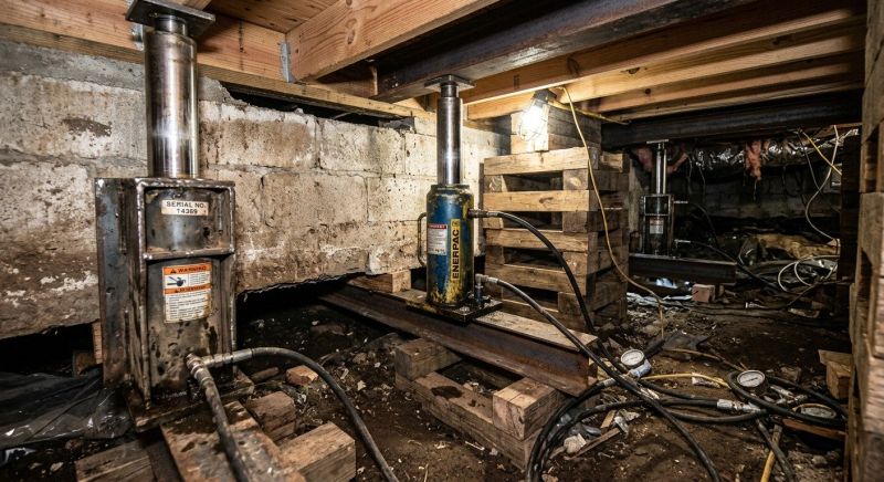 Foundation Jacking in Garner, NC