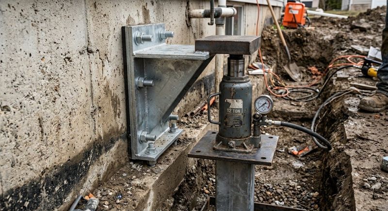 Foundation Jacking in Holly Springs, NC