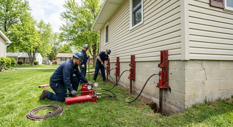 Foundation Jacking in Knightdale, NC