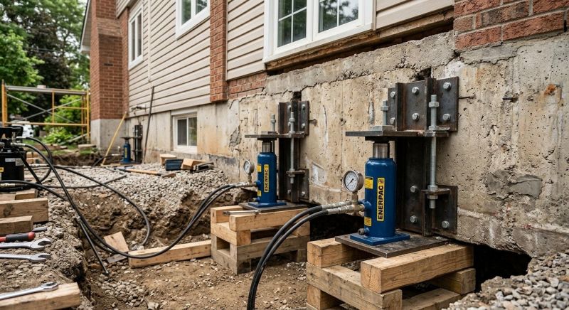 Foundation Jacking in Middlesex, NC