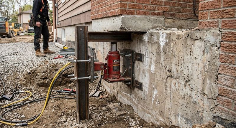 Foundation Jacking in Raleigh, NC