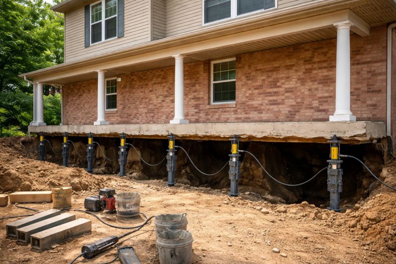 Foundation Jacking in Wake County, NC