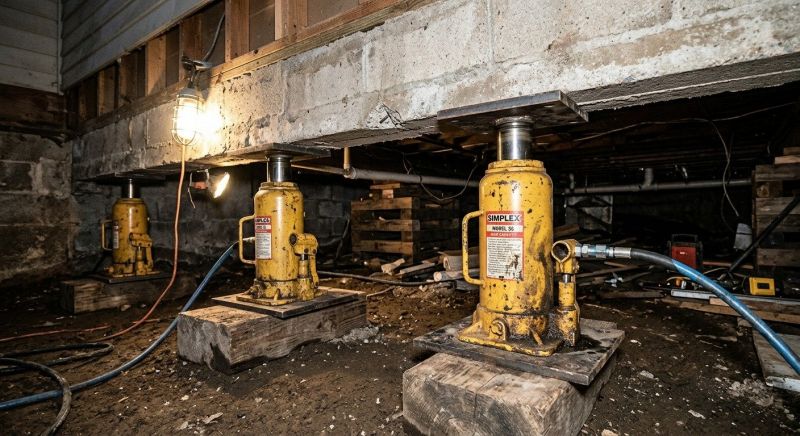 Foundation Jacking in Wendell, NC