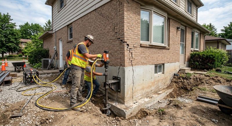 Foundation Lifting in Benson, NC