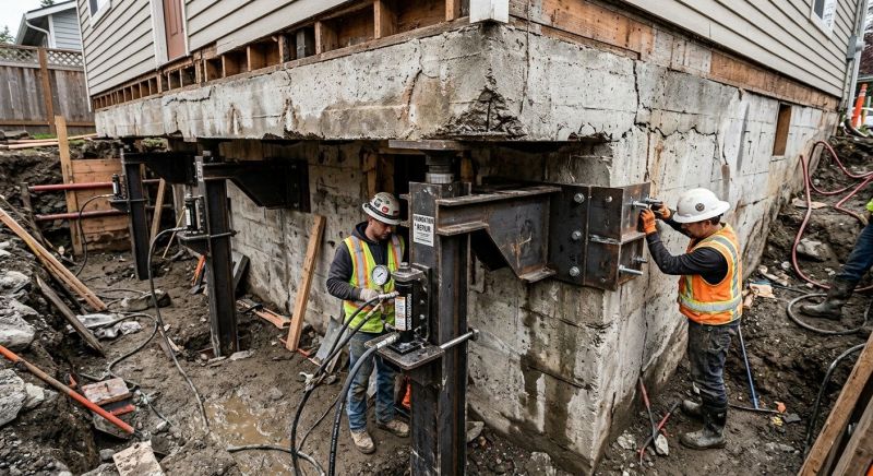 Foundation Lifting in Dunn, NC