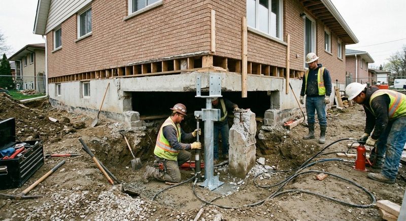 Foundation Pier Repair in Johnston County, NC