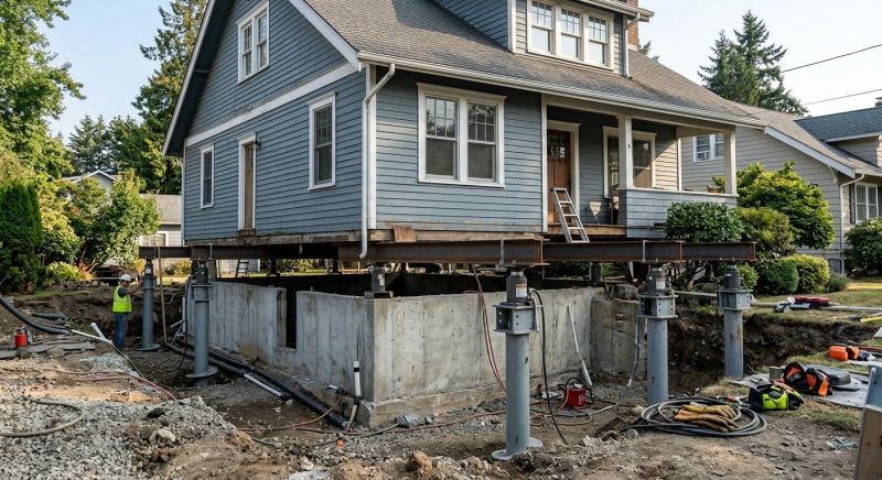 Foundation Raising in Apex, NC