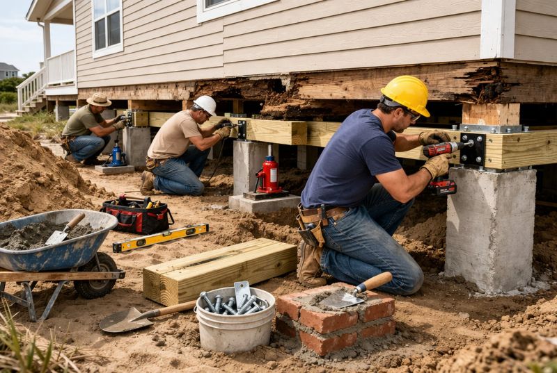 Foundation Raising in Knightdale, NC