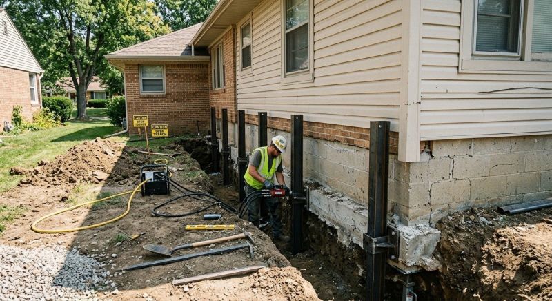 Foundation Renovation in Johnston County, NC