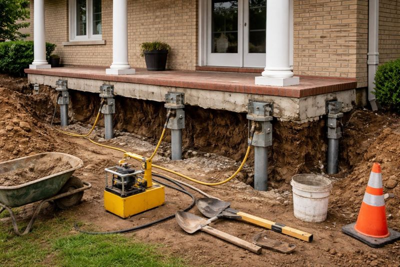 Foundation Stabilizing in Cary, NC