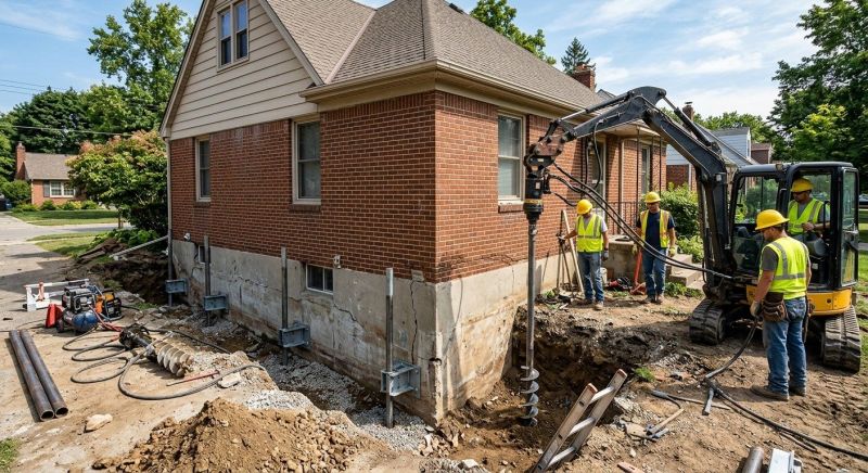 Foundation Stabilizing in Holly Springs, NC