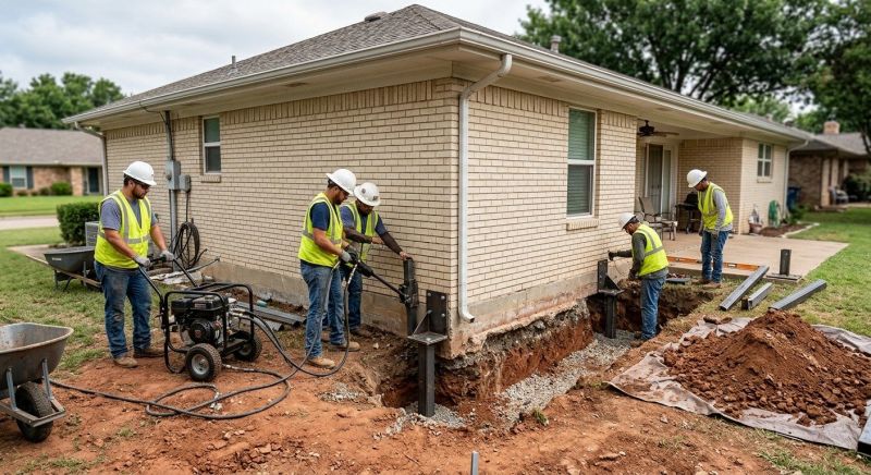 Foundation Stabilizing in Wake Forest, NC