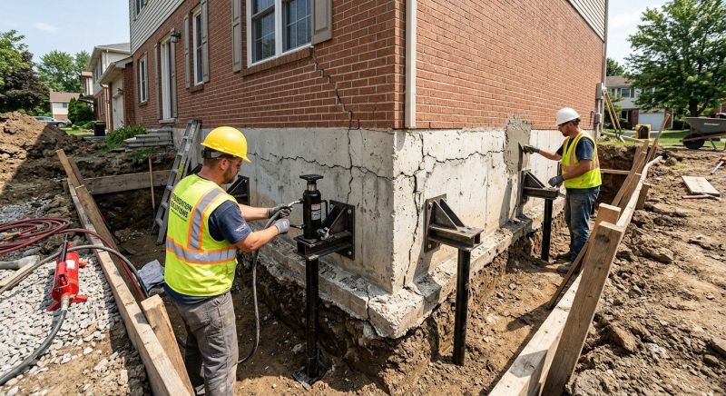 Foundation Structural Repair in Apex, NC