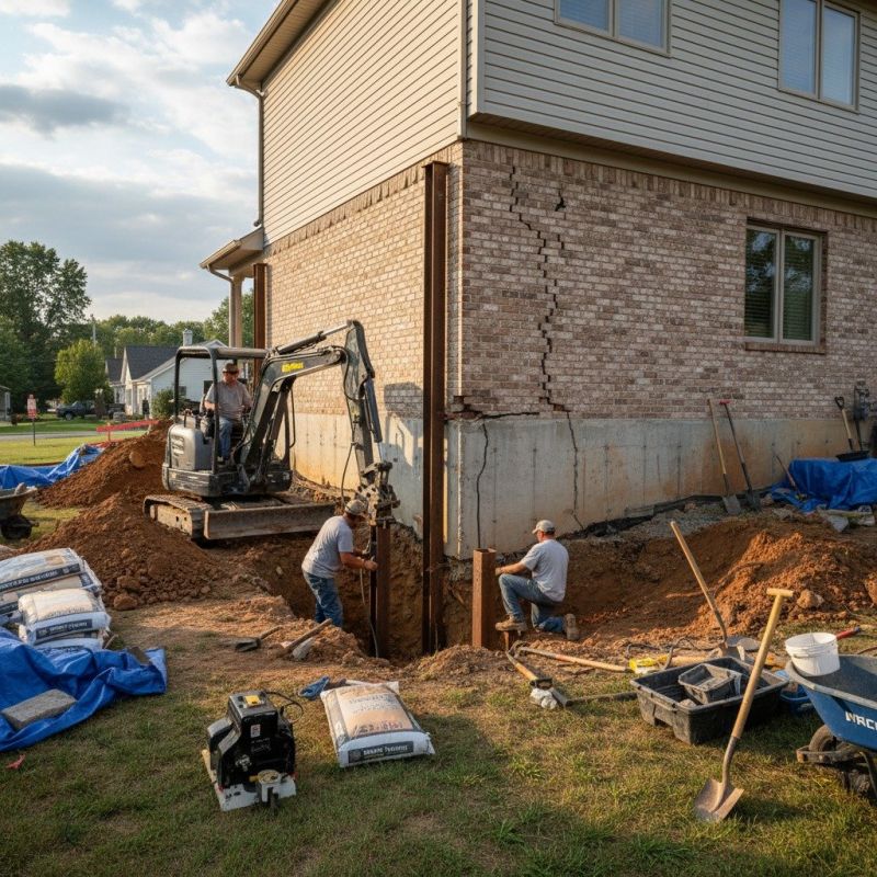 Foundation Structural Repair in Zebulon, NC