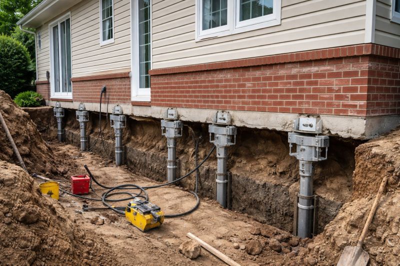 Foundation Underpinning in Johnston County, NC