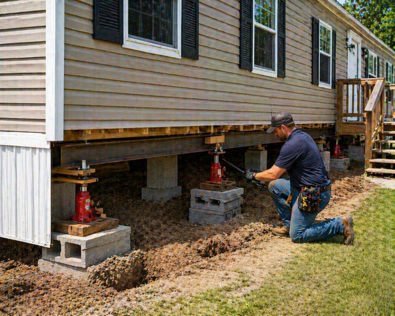 Home Foundation Leveling in Knightdale, NC