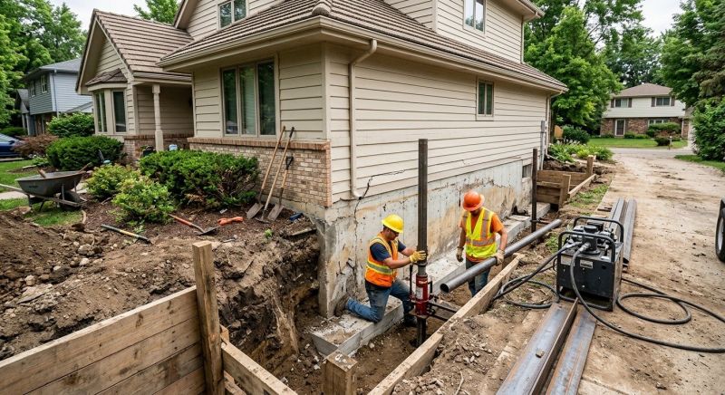 Home Foundation Repair in Angier, NC