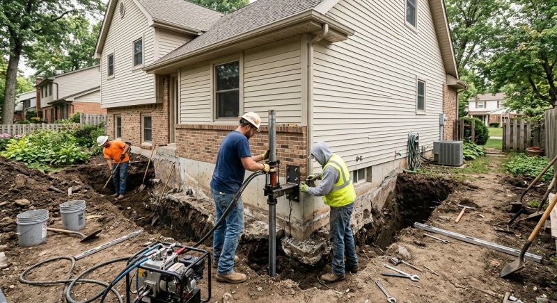 Home Foundation Repair in Garner, NC