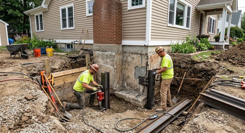 Home Foundation Repair in Garner, NC