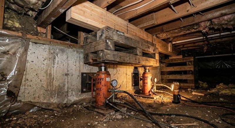 House Settling Repair in Johnston County, NC