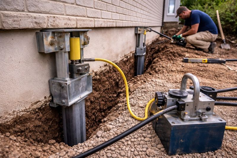 Sinking Foundation Repair in Middlesex, NC