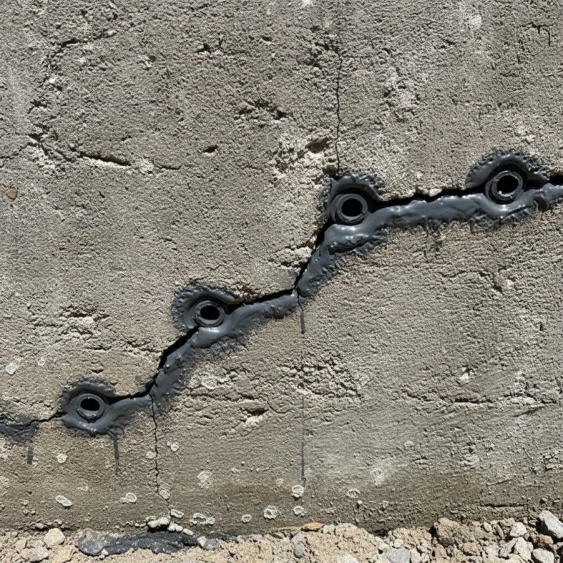 Structural Crack Repair in Johnston County, NC