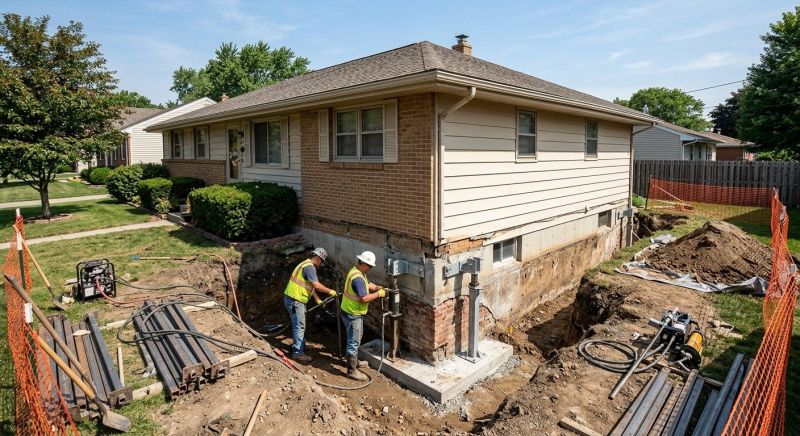 Structural Foundation Repair in Wake County, NC