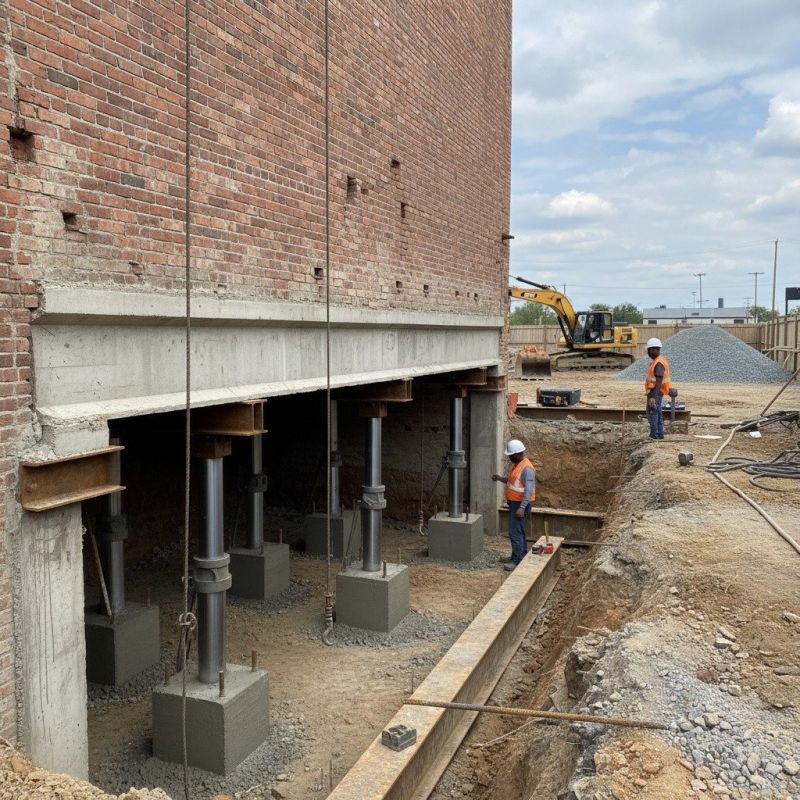 Underpinning Repair in Johnston County, NC