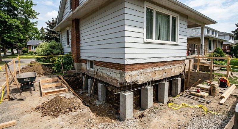 Underpinning Service in Johnston County, NC